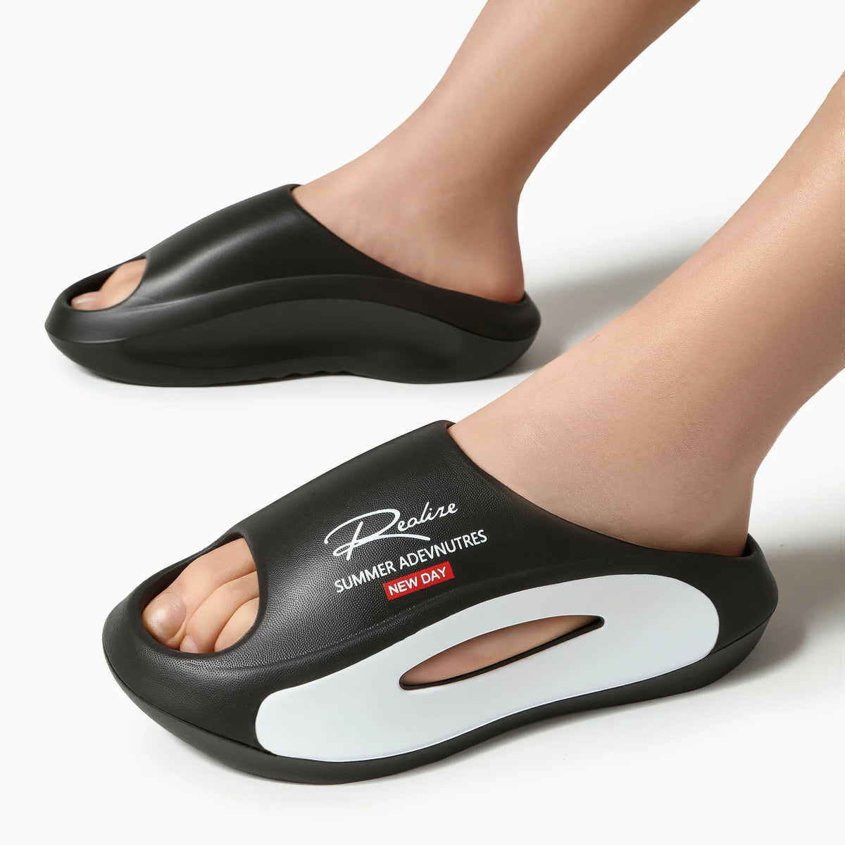 Veroq Men's Thong Slippers — Featherlight EVA Grip for All-Day Freedom