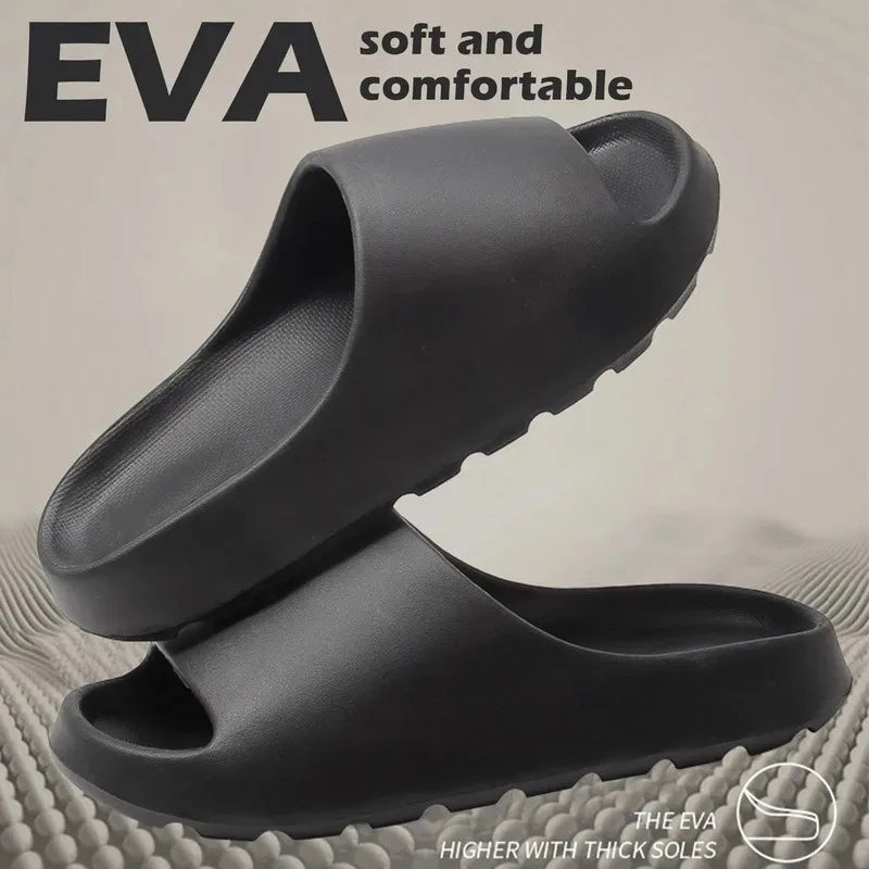 Veroq Cloud Slides — Pillow-Soft EVA Sole for Barefoot Bliss