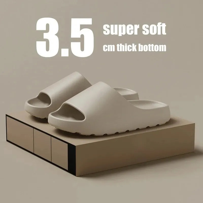 Veroq Cloud Slides — Pillow-Soft EVA Sole for Barefoot Bliss