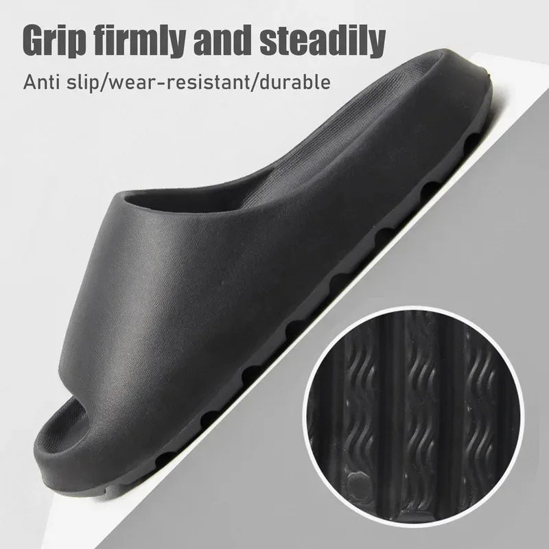 Veroq Cloud Slides — Pillow-Soft EVA Sole for Barefoot Bliss